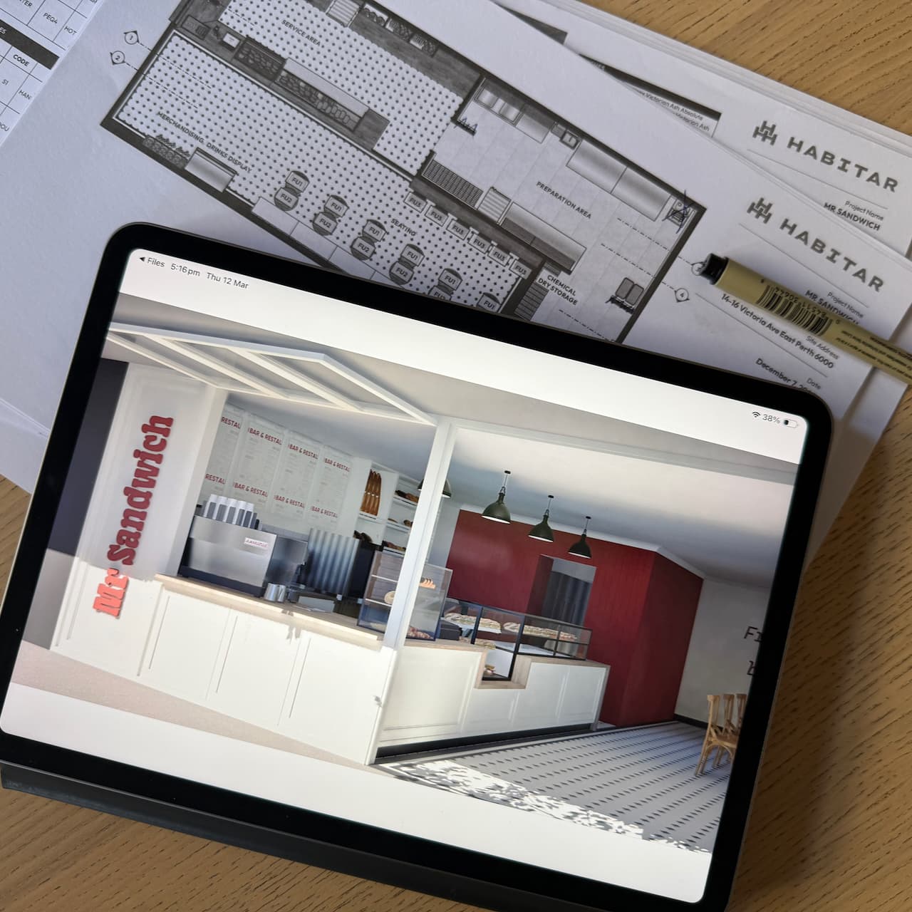 Mr Sandwich project documentation