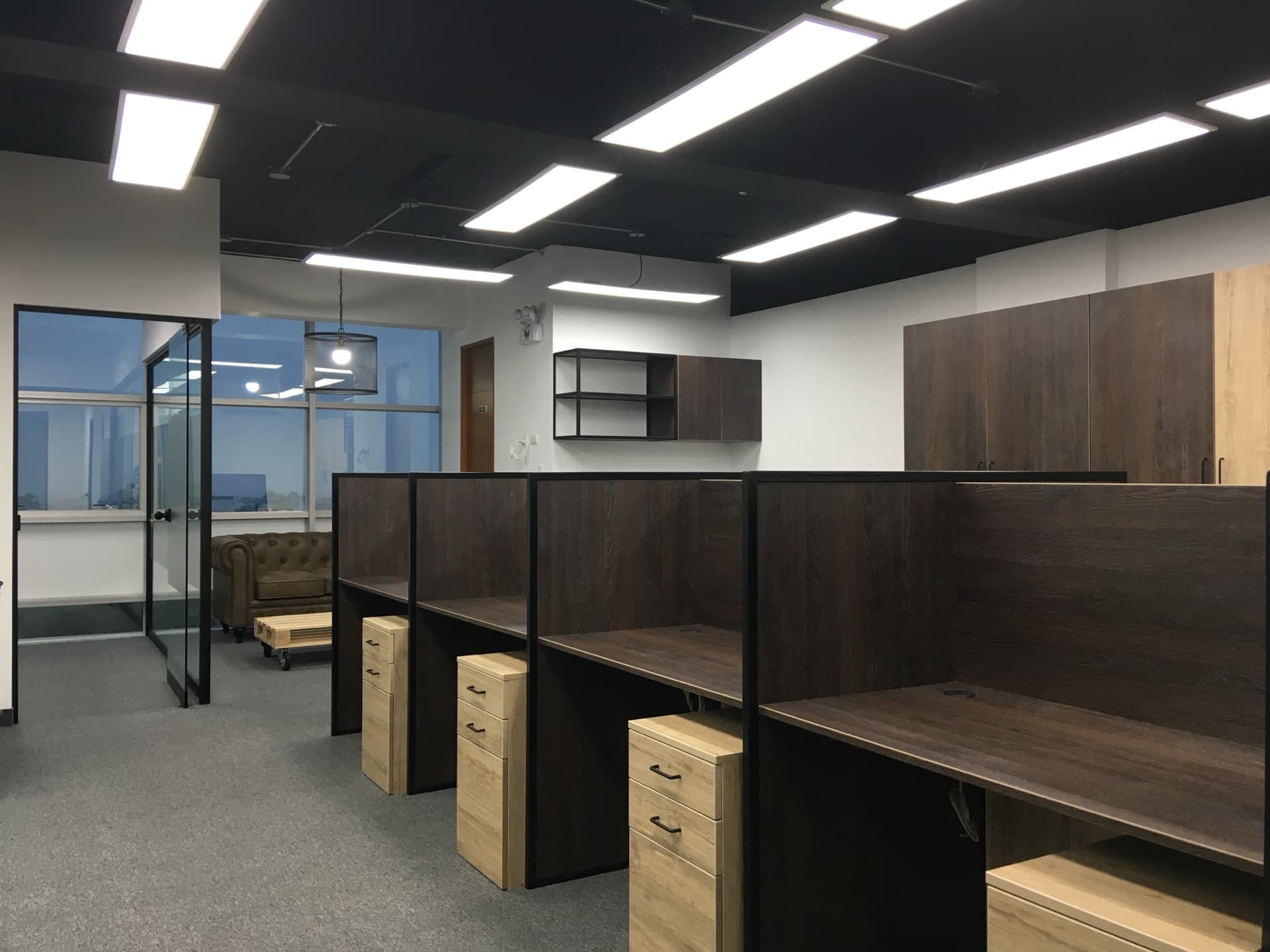 Commercial office open plan workspace, Lima, Peru